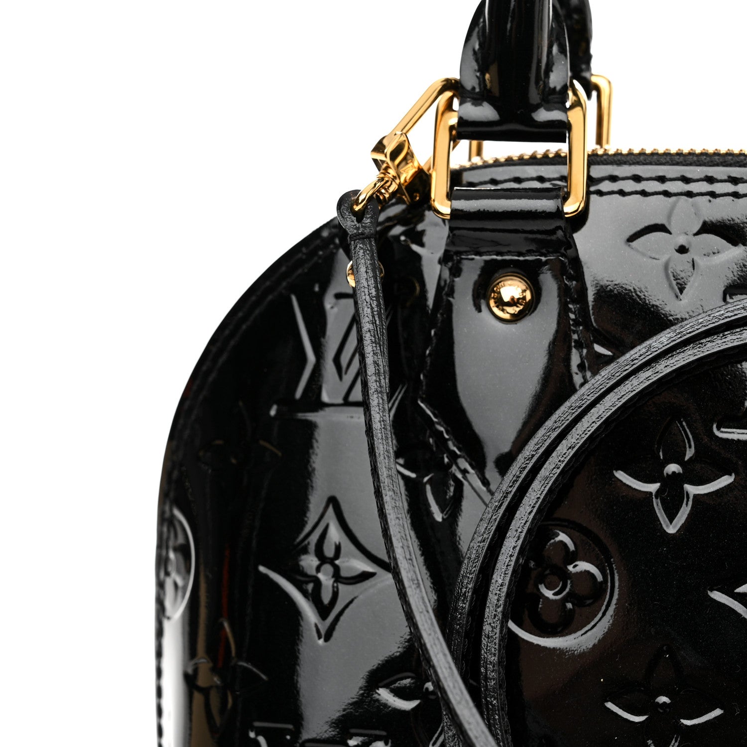 Louis Vuitton Alma BB Magnetique Handbag - Black