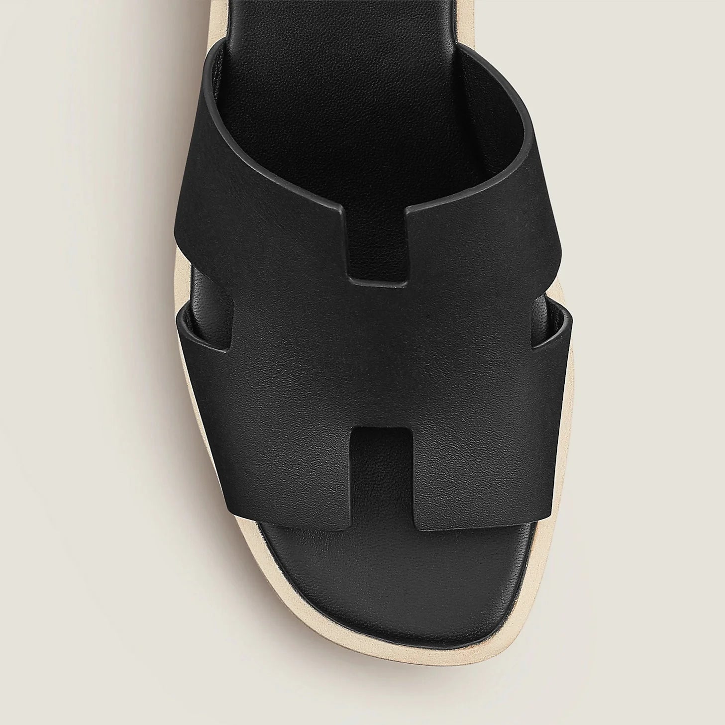 Hermes Eze 30 Sandals - Black