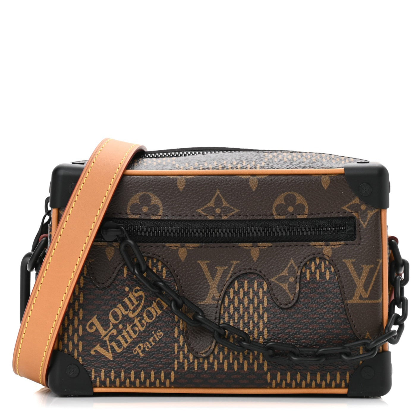 Louis Vuitton x NIGO Giant Damier Ebene Monogram Mini Soft Trunk - Monogram Brown