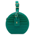 Louis Vuitton Alligator Petite Boite Chapeau Handbag - Green