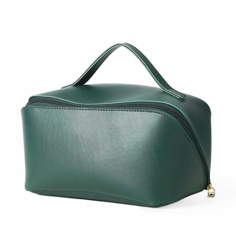 Large Capacity Travel Cosmetic Bag Green