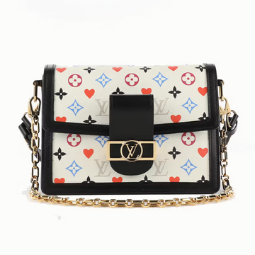 Louis Vuitton Dauphine MM Tote Bag - White
