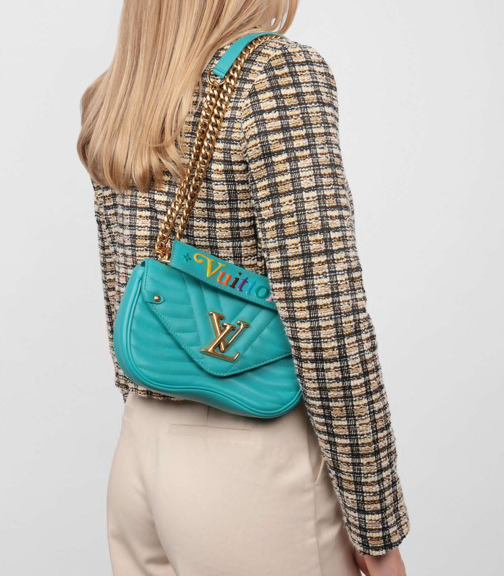 Louis Vuitton New Wave MM Crossbody Chain Bag - Malibu Green