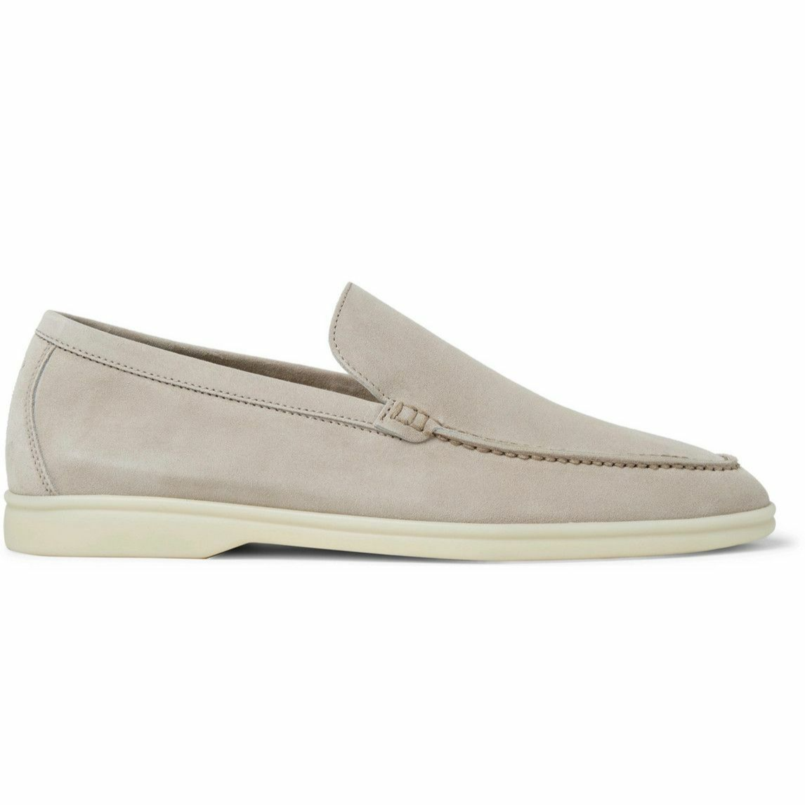 Loro Piana Summer Walk Suede Loafer – Sand