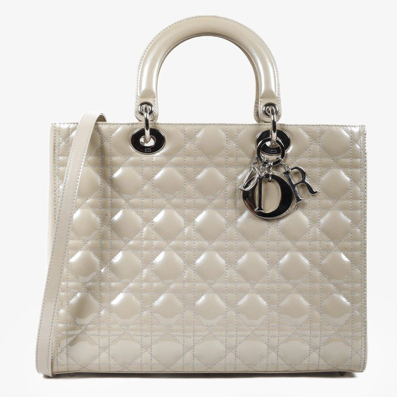 Dior Large Lady Dior Bag - Beige