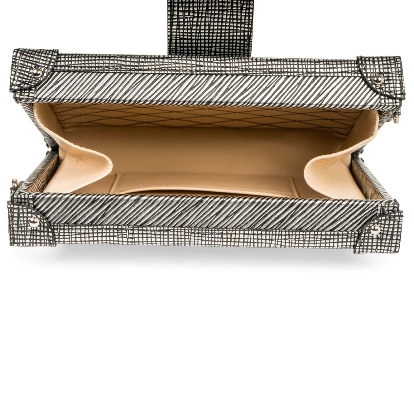 Louis Vuitton Epi Leather Metallic Petite Malle - Silver