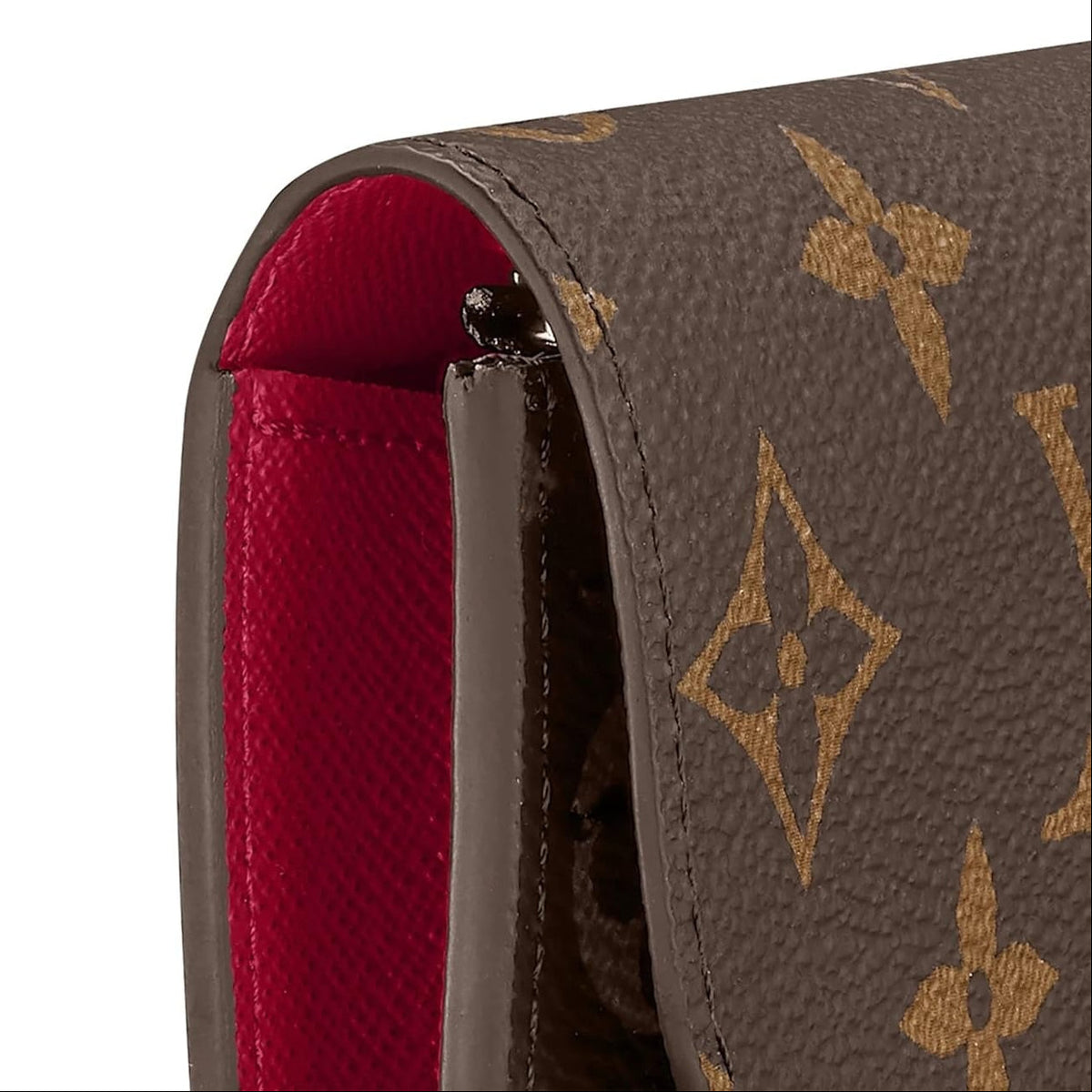 Louis Vuitton Monogram Canvas Emilie Wallet - Fuchsia