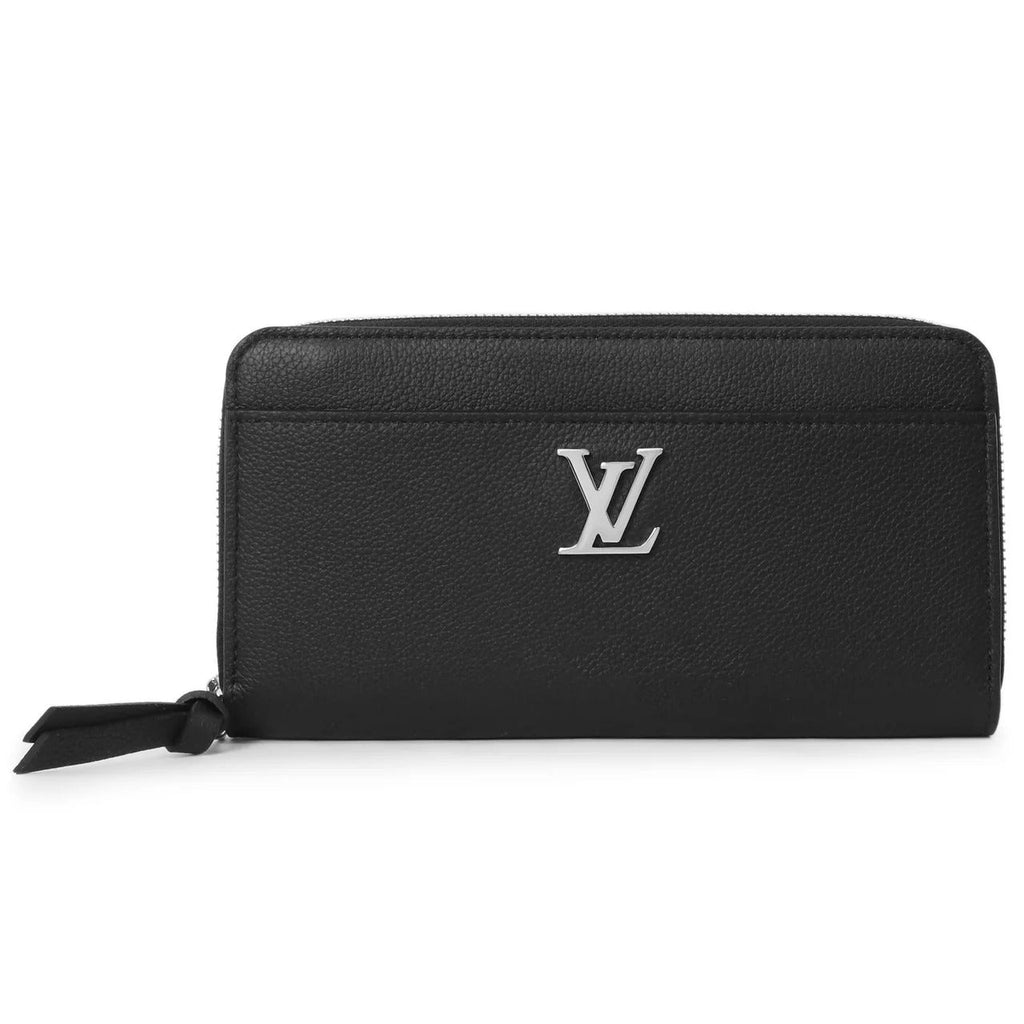 Louis Vuitton Lockme Zippy Wallet - Black