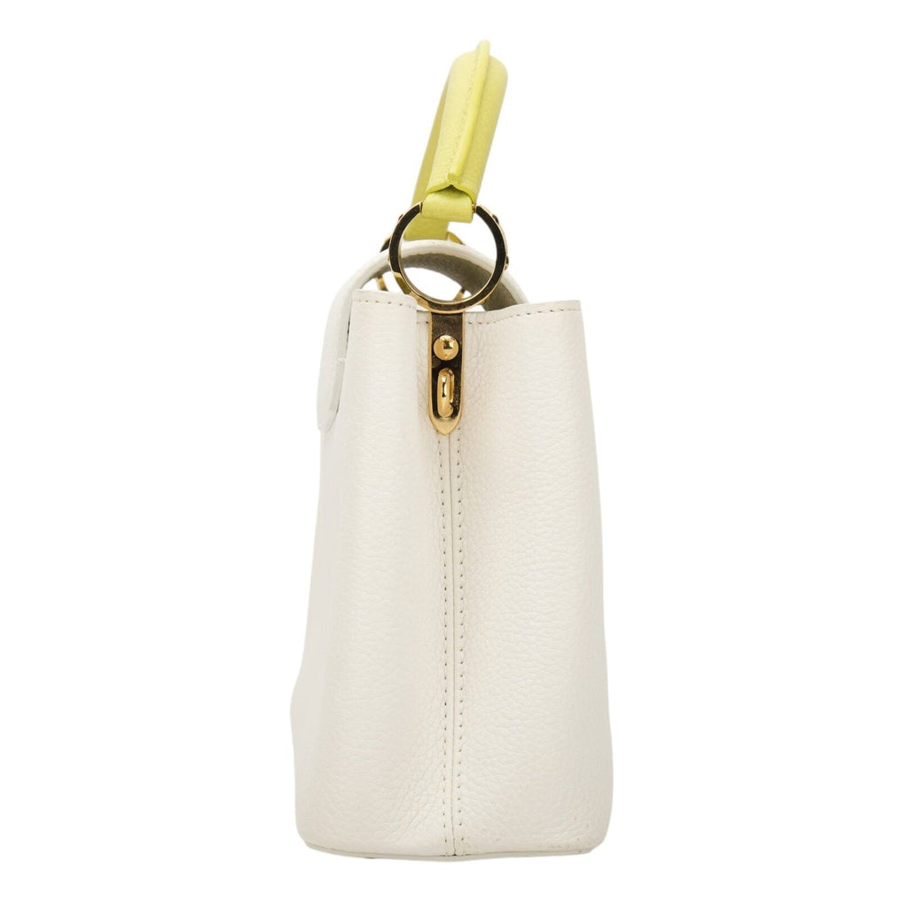Louis Vuitton Capucines BB Handbag – White