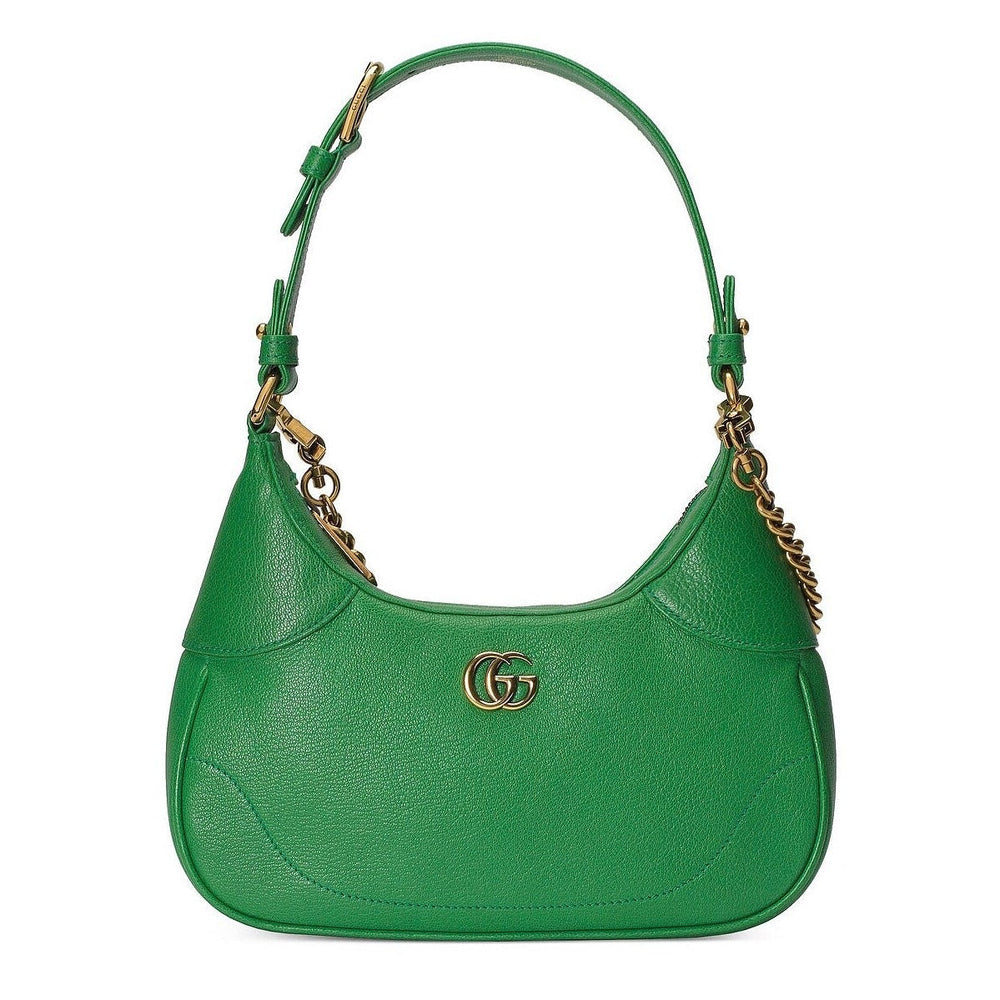 Gucci Aphrodite Small Leather Shoulder Bag – Green