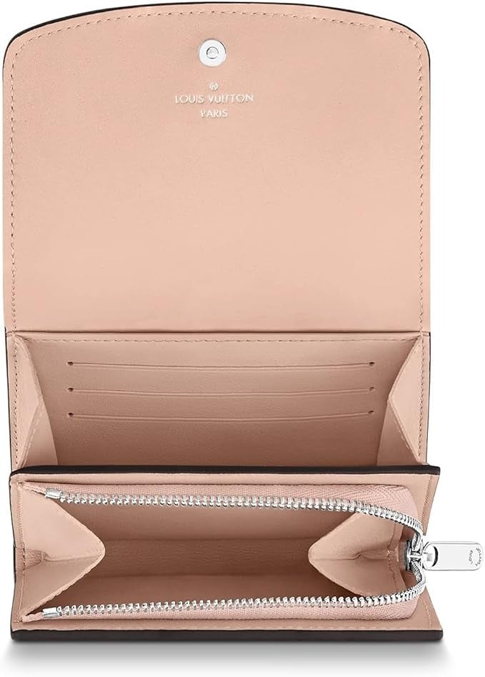 Louis Vuitton Mahina Leather Compact Iris Wallet - Blue