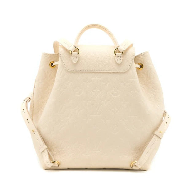 Louis Vuitton Montsouris PM Bagpack - White