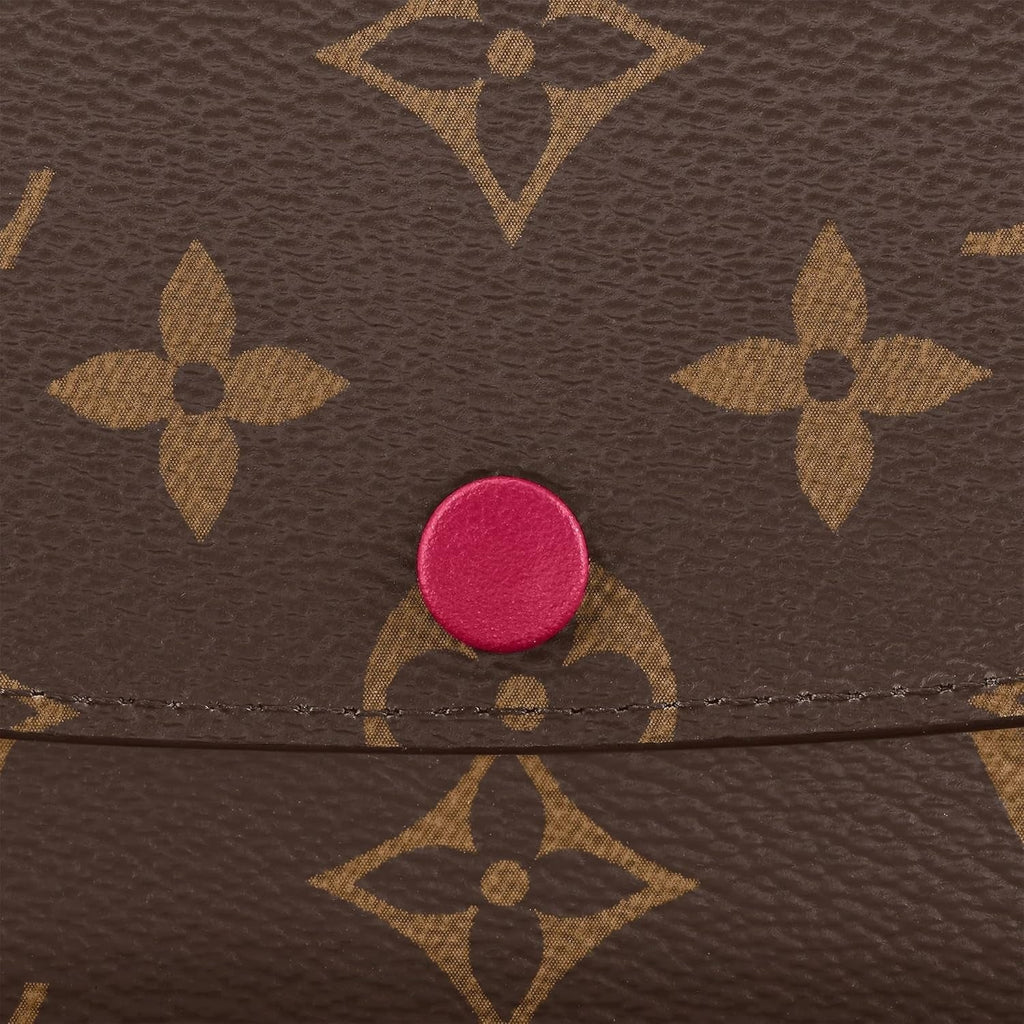 Louis Vuitton Monogram Canvas Emilie Wallet - Fuchsia