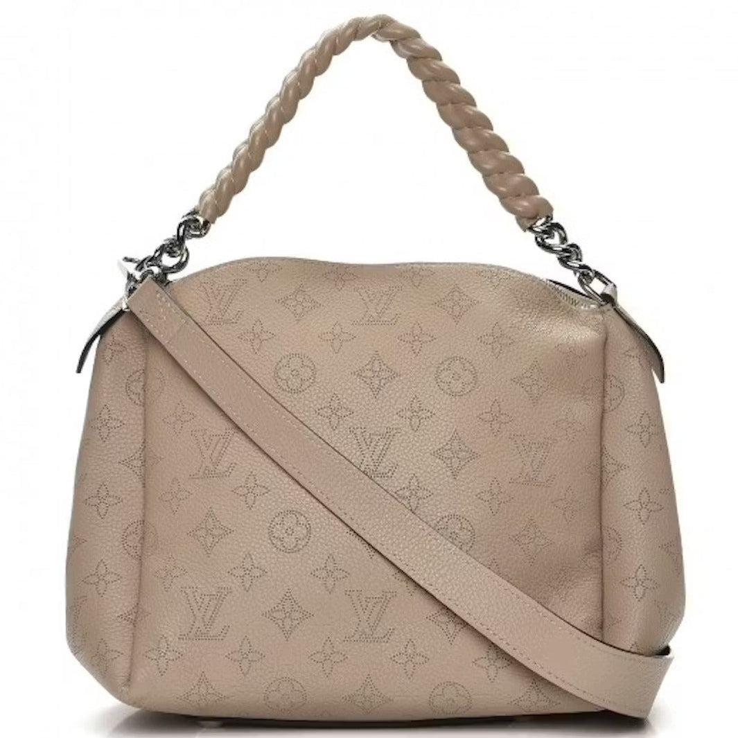 Louis Vuitton Mahina Babylone Chain BB Tote Bag - Galet