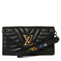 Louis Vuitton New Wave Long Wallet - Black