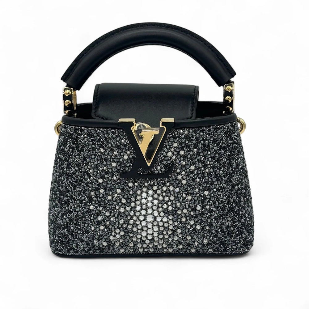 Louis Vuitton Mini Capucines Bag – Black