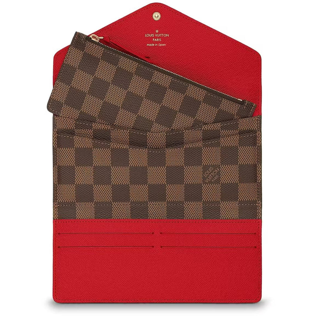Louis Vuitton Damier Ebene Josephine Wallet - Brown