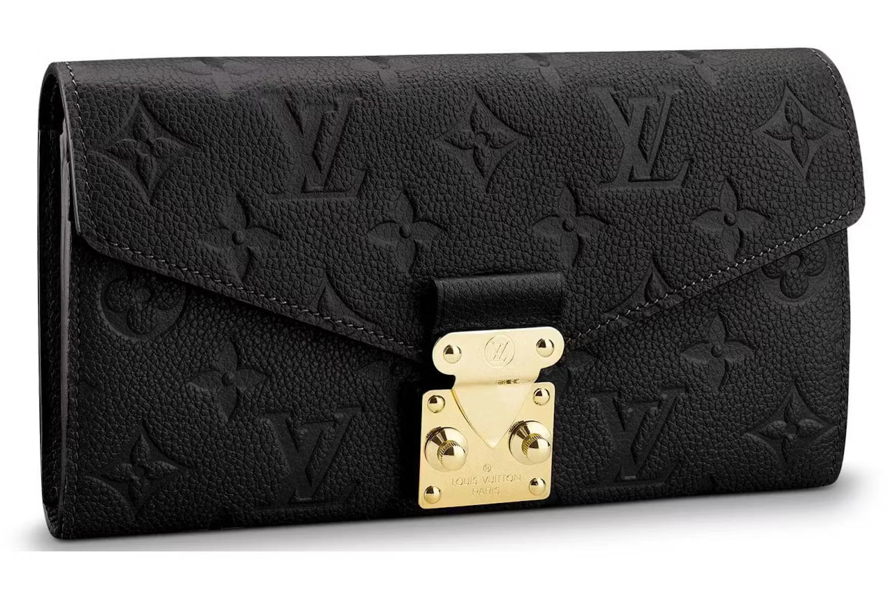 Louis Vuitton Monogram Empreinte Metis Wallet - Black