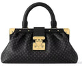 Louis Vuitton Calfskin Monogram Clutch Bag – Black