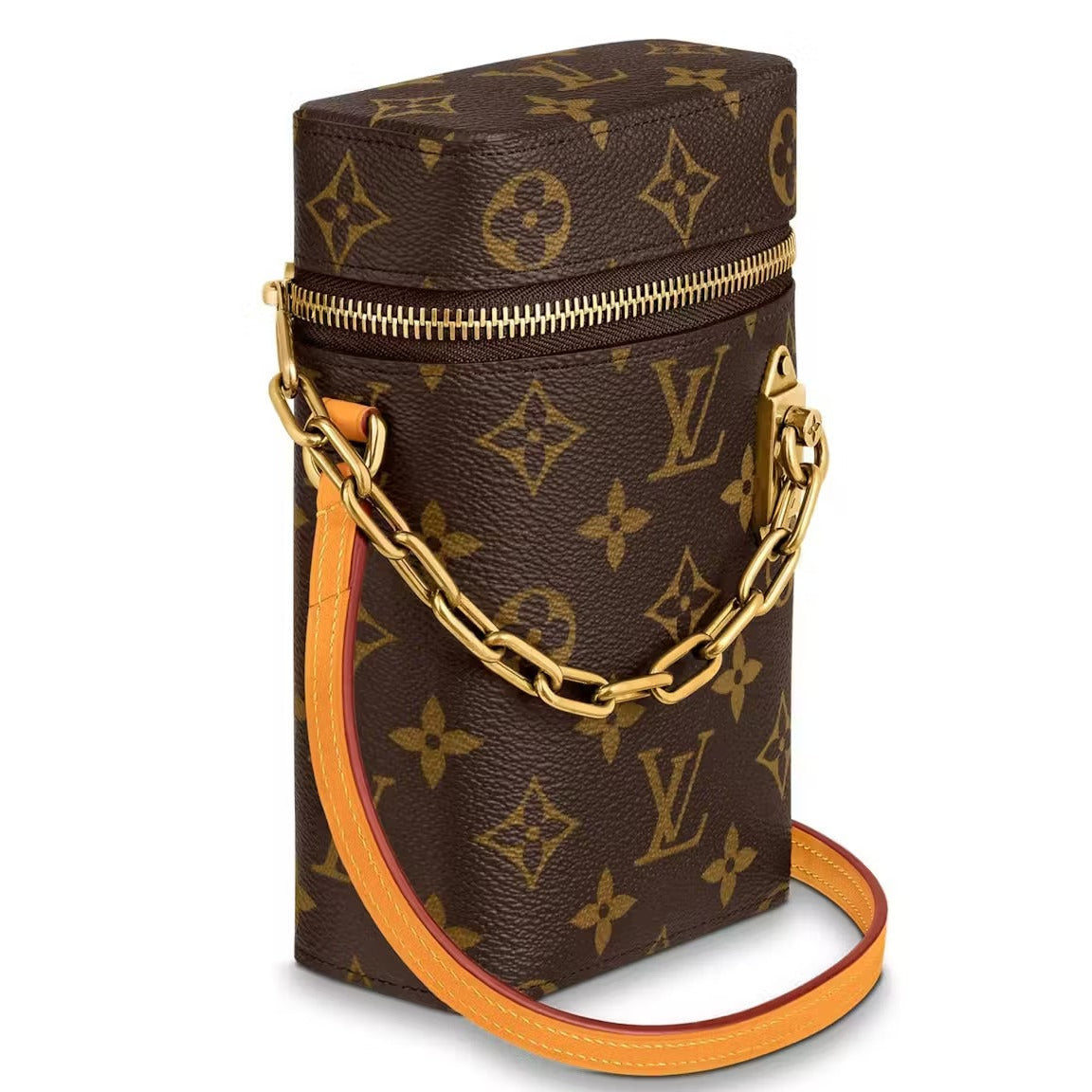 Louis Vuitton Monogram Legacy Phone Box Shoulder Bag - Dark Brown