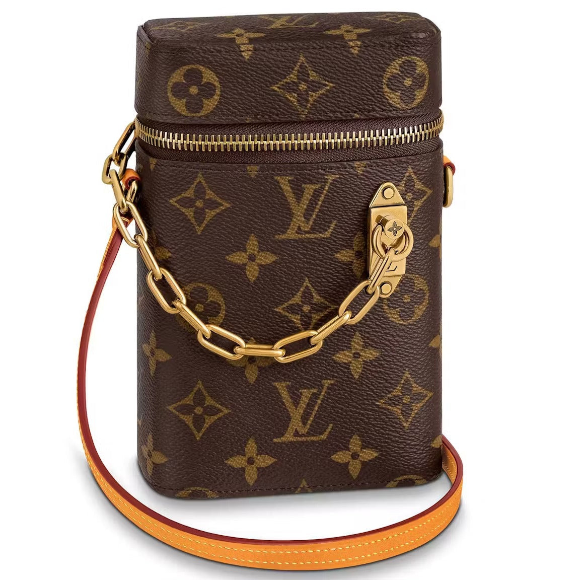 Louis Vuitton Monogram Legacy Phone Box Shoulder Bag - Dark Brown