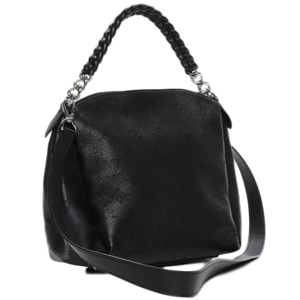 Louis Vuitton Mahina Babylone Chain BB Shoulder Bag - Black