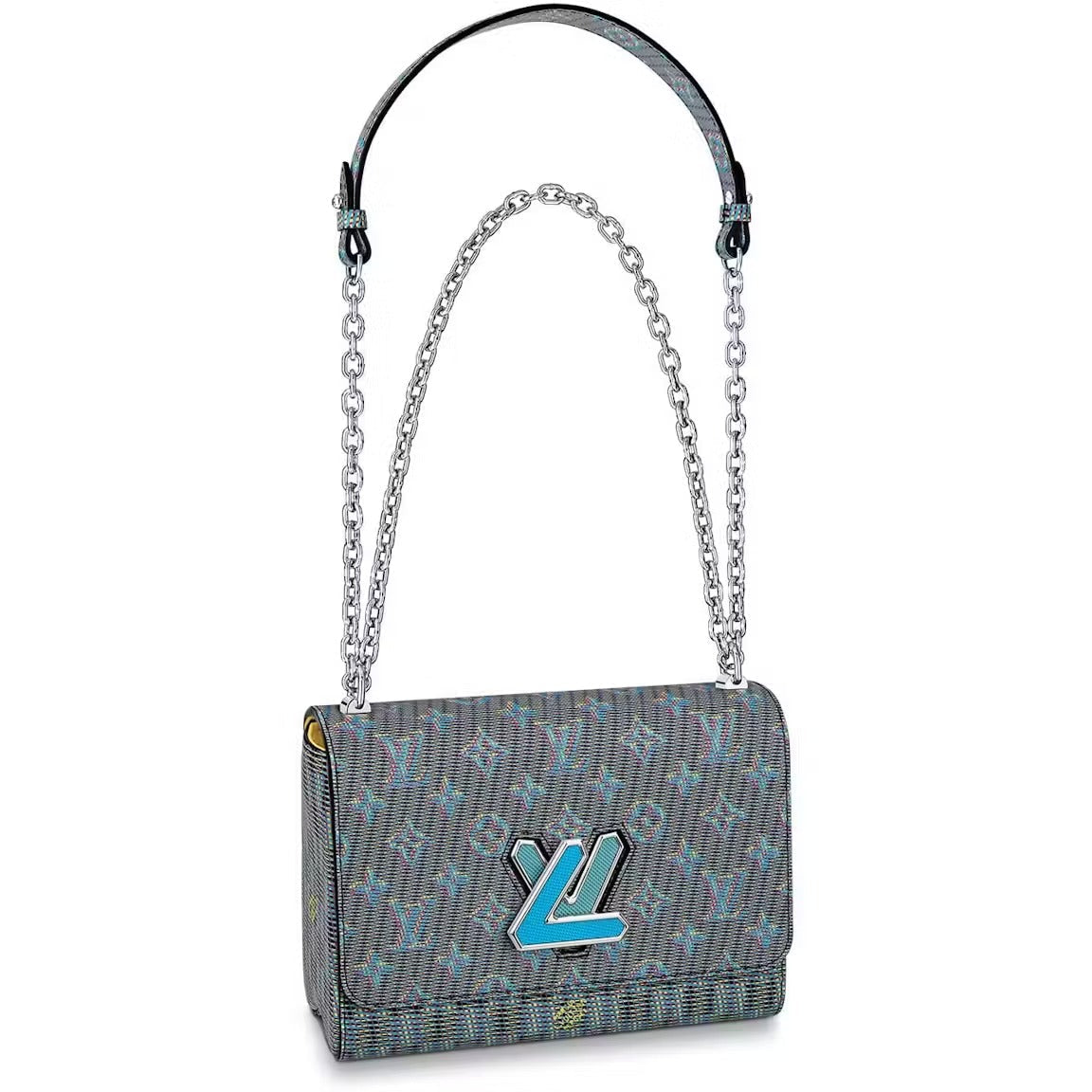 Louis Vuitton Monogram Pop Twist MM - Blue Damier