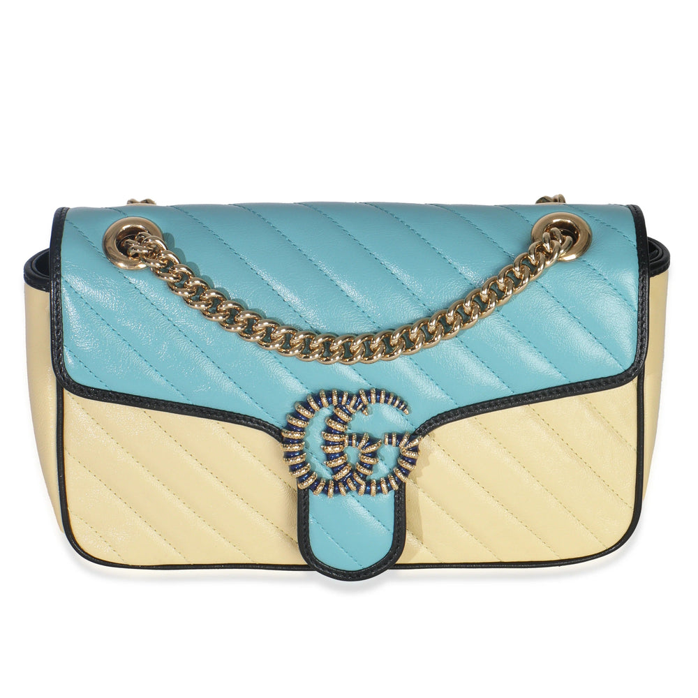 Gucci GG Marmont Small Shoulder Bag – Blue
