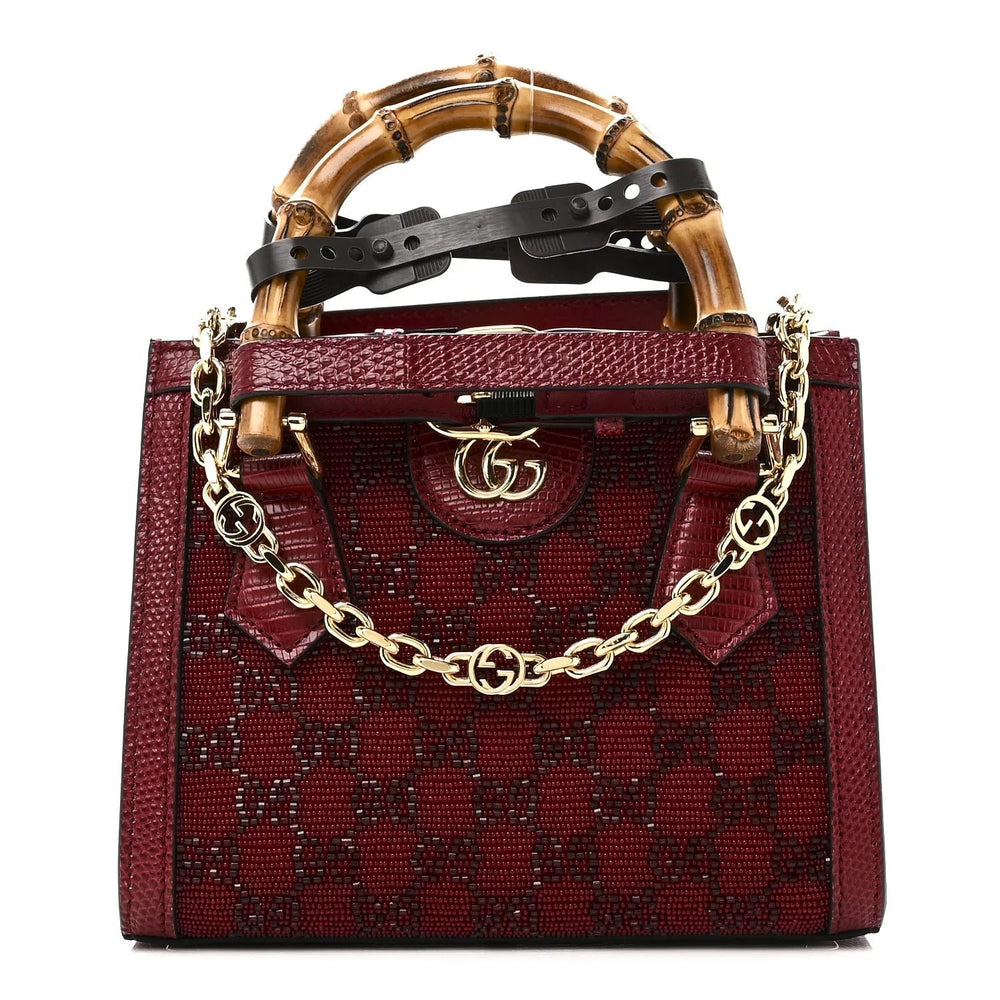 Gucci Diana Mini Tote Bag – Red