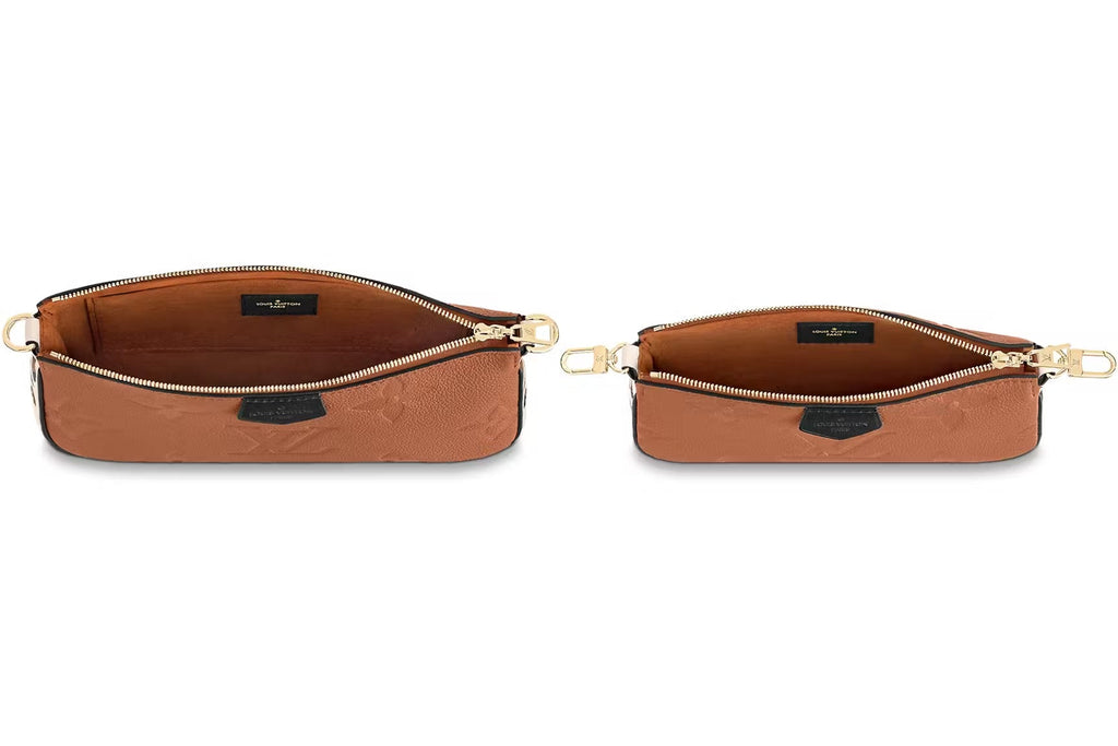 Louis Vuitton Wild At Heart Multi Pochette Accessoires Crossbody Bag - Caramel Brown