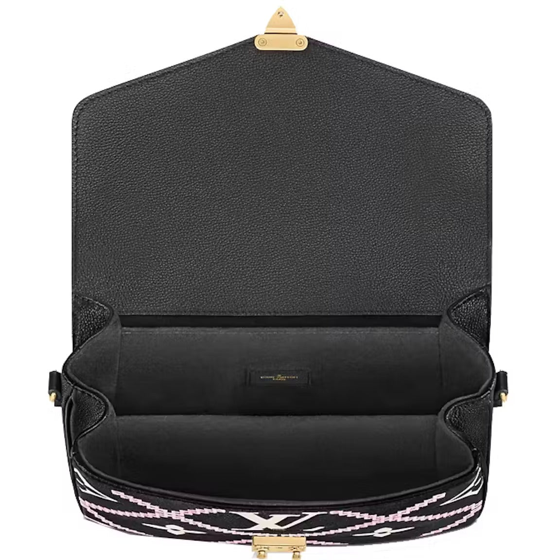 Louis Vuitton Pochette Métis Crossbody Bag - Black