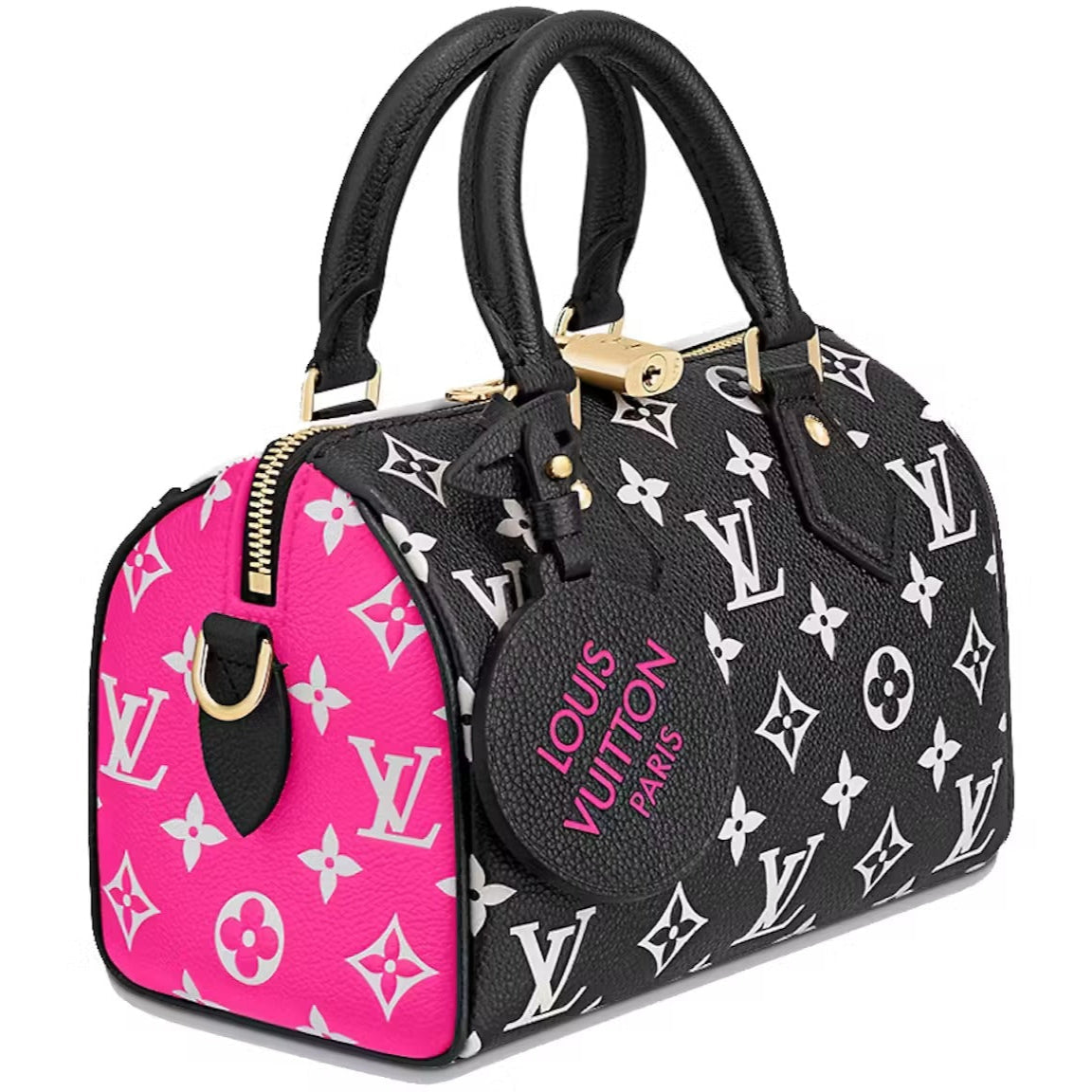 Louis Vuitton Spring in the City Speedy Bandouliere 20 Handbag - Black/White