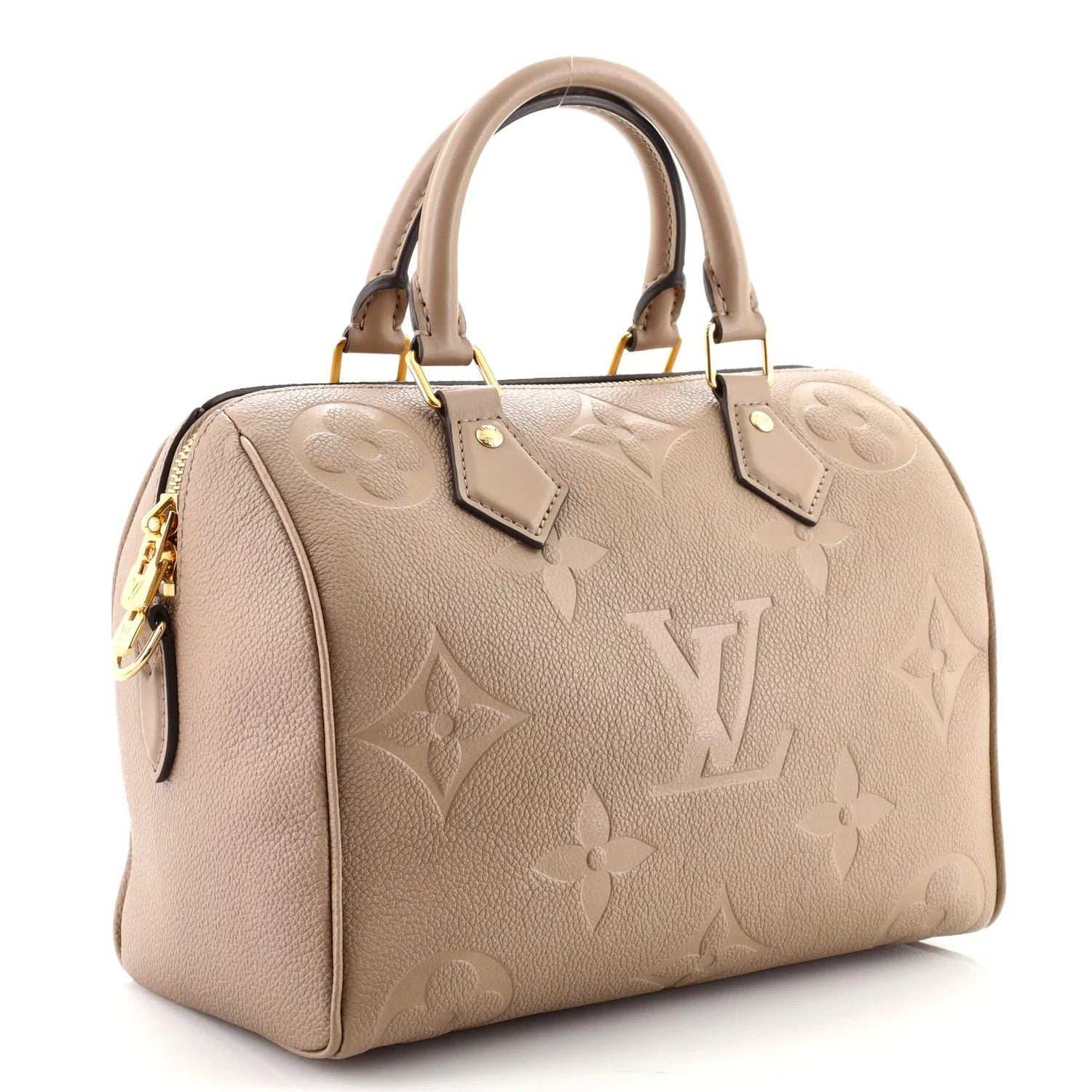 Louis Vuitton Monogram Empreinte Giant Speedy Bandoulière 25 Handbag - Dune