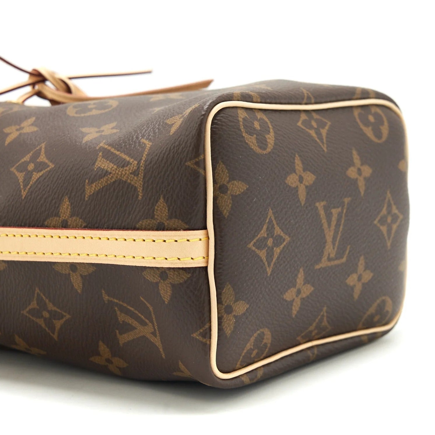 Louis Vuitton Monogram Canvas Nano Noe Bucket Bag - Dark Brown
