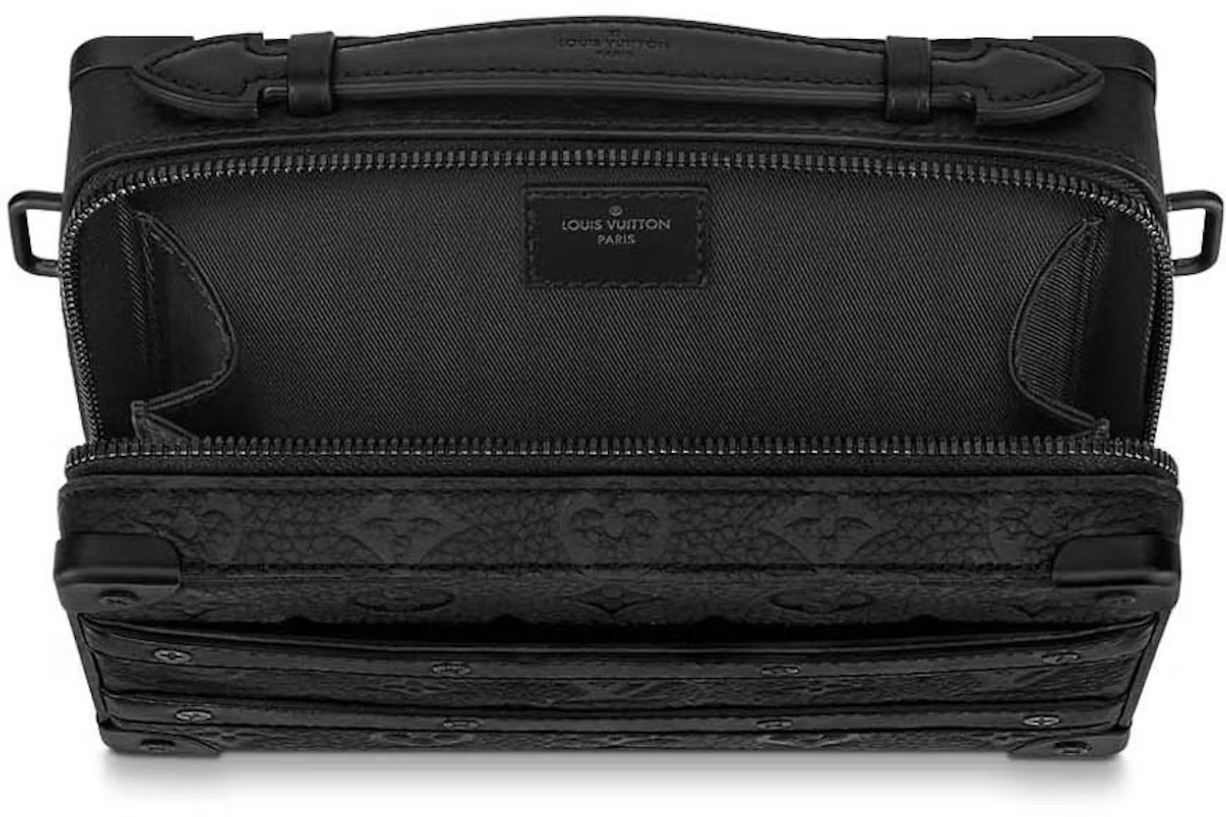 Louis Vuitton Handle Soft Trunk Handbag - Black