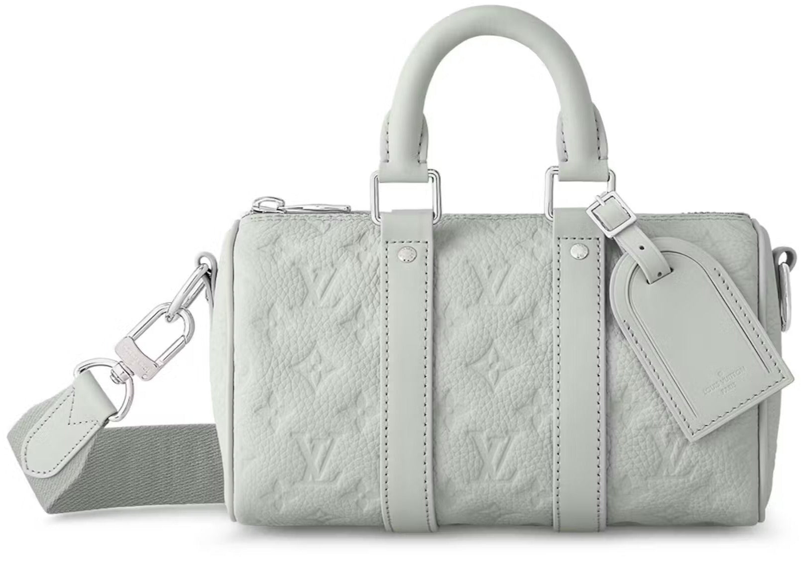 Louis Vuitton Keepall Bandoulière 50 Handbag - Mineral Gray