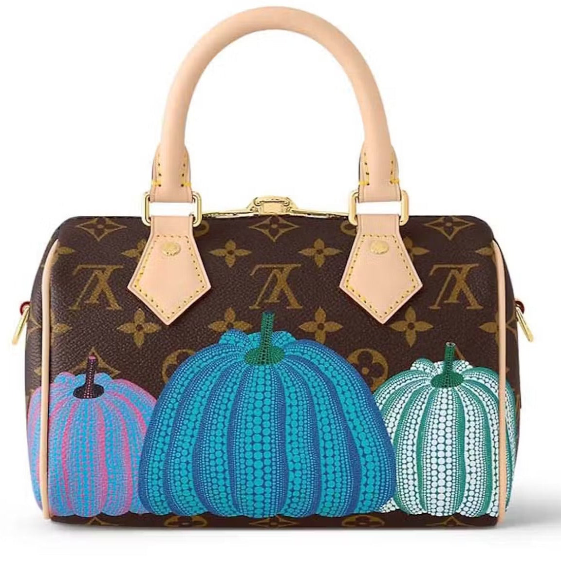 Louis Vuitton x Yayoi Kusama Speedy Bandoulière 20 Handbag - Pumpkin
