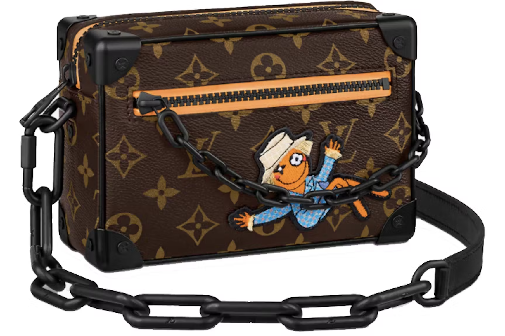 Louis Vuitton Mini Friends Patch Soft Trunk - Brown