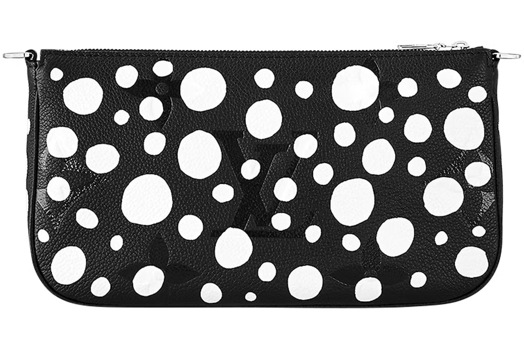 Louis Vuitton x Yayoi Kusama Multi Pochette Accessoires Shoulder Bag - Black White