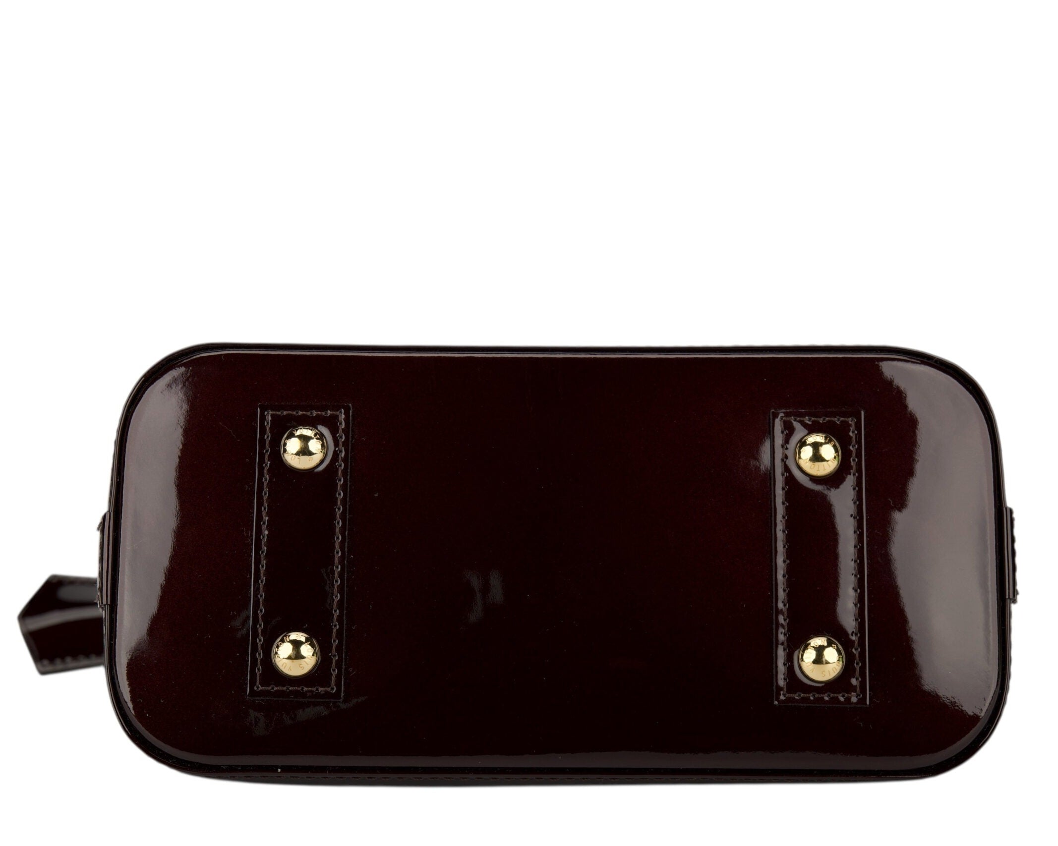 Louis Vuitton Vernis Alma BB Handbag - Amarante