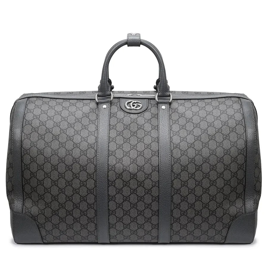 Gucci GG Supreme Canvas Ophidia Duffle Bag – Grey