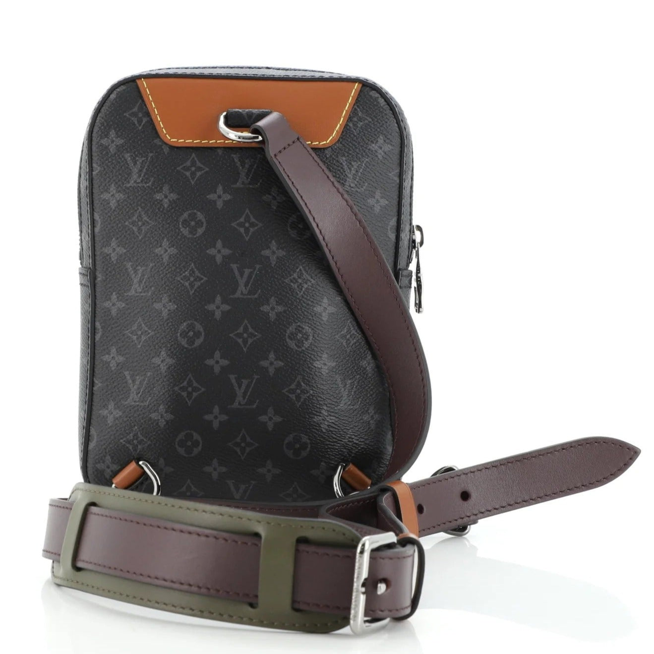 Louis Vuitton Monogram Eclipse Amazone Sling Shoulder Bag - Black