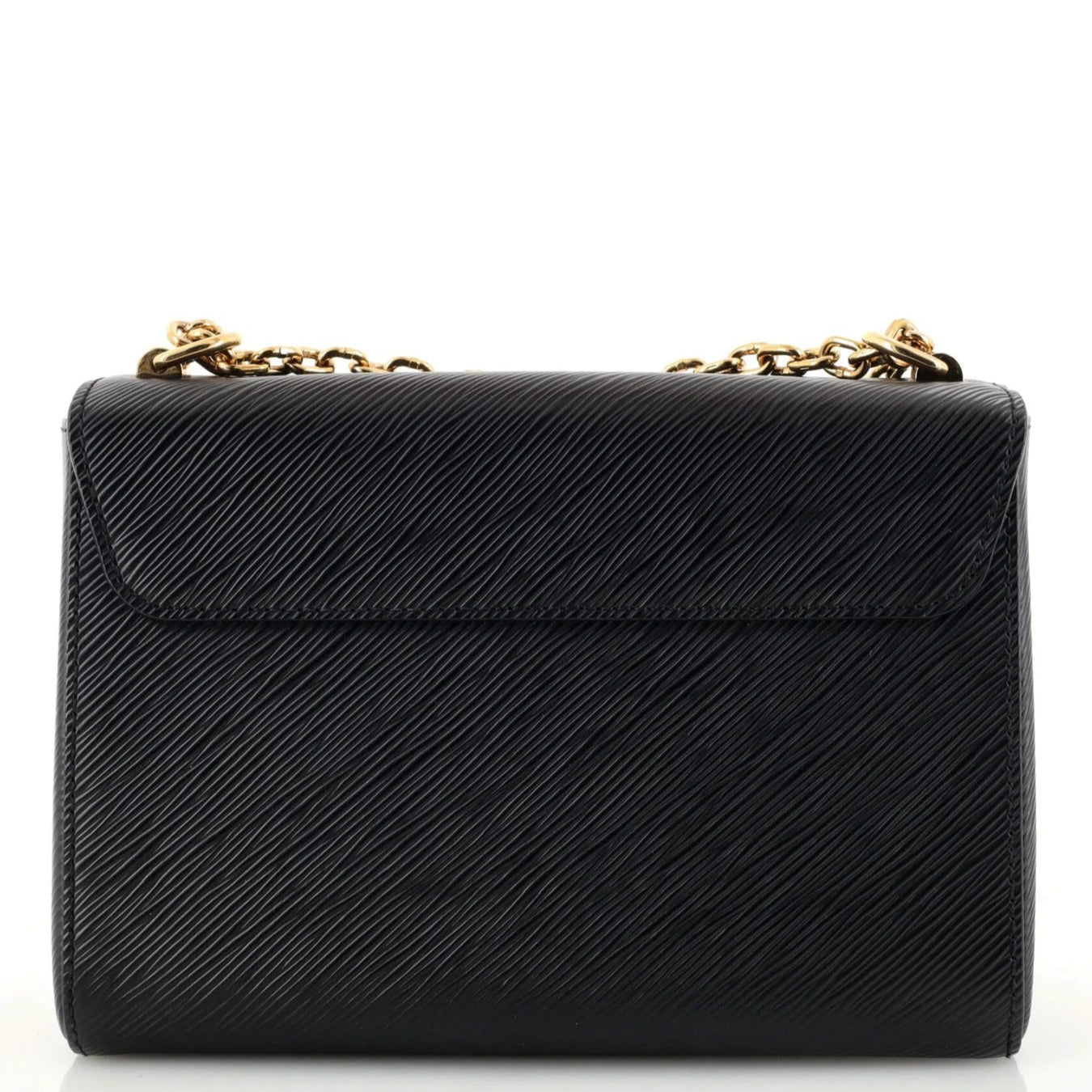 Louis Vuitton Limited Edition Flower Twist MM Handbag - Black