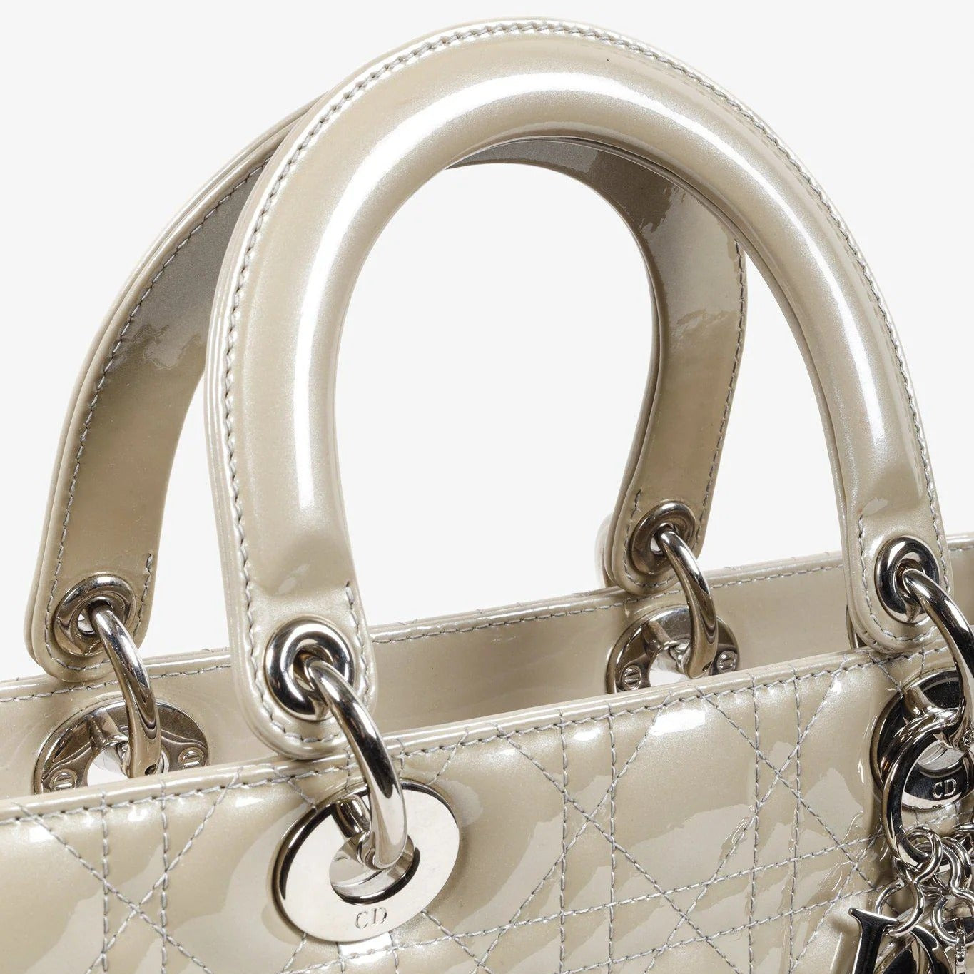 Dior Large Lady Dior Bag - Beige