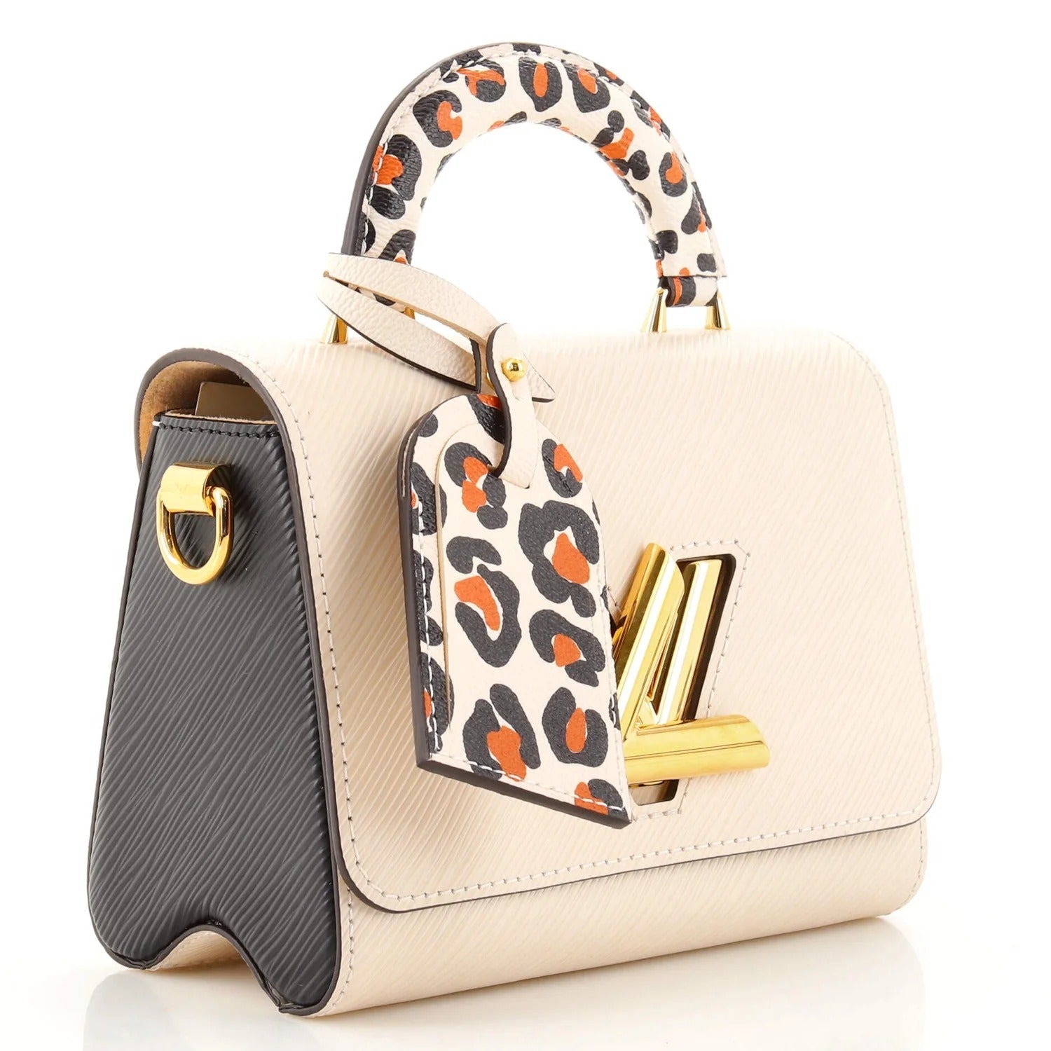 Louis Vuitton Epi Wild Twist PM Top Handle Bag - Cream