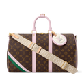 Louis Vuitton Monogram Canvas Keepall Bandoulière 45 Duffle Bag – Brown