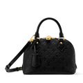 Louis Vuitton Monogram Empreinte Alma BB Handbag – Black