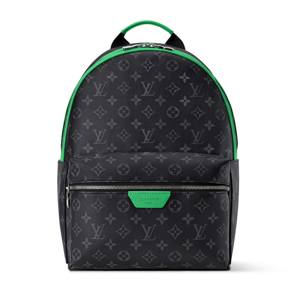LOUIS VUITTON Discovery Backpack PM Bamboo Green Monogram Eclipse Canvas