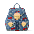 Louis Vuitton LV x TM Monogram Cherry Denim Venice NM Backpack – Blue