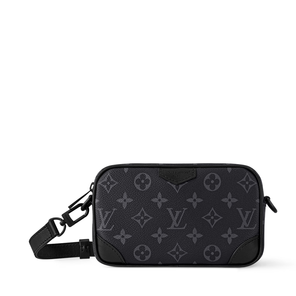 Louis Vuitton Monogram Eclipse Trocadéro Wearable Wallet – Black